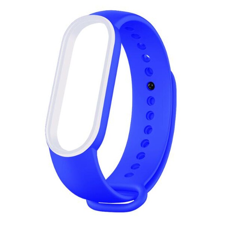 For Mi Band 5 Bracelet Strap Miband 5 Sport Strap Double Color Replacement Silicone Wrist Straps For Xiaomi Mi Banda Smartband: G