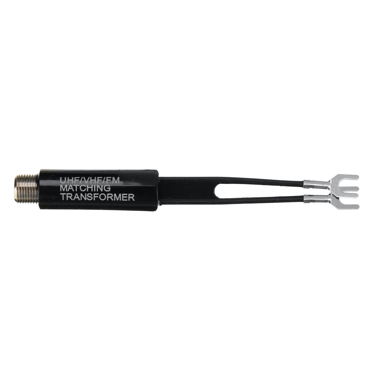 Adaptateur d&#39;antenne TV UHF VHF FM 75-300 Ohm, transformateur, câble Coaxial pour télévision