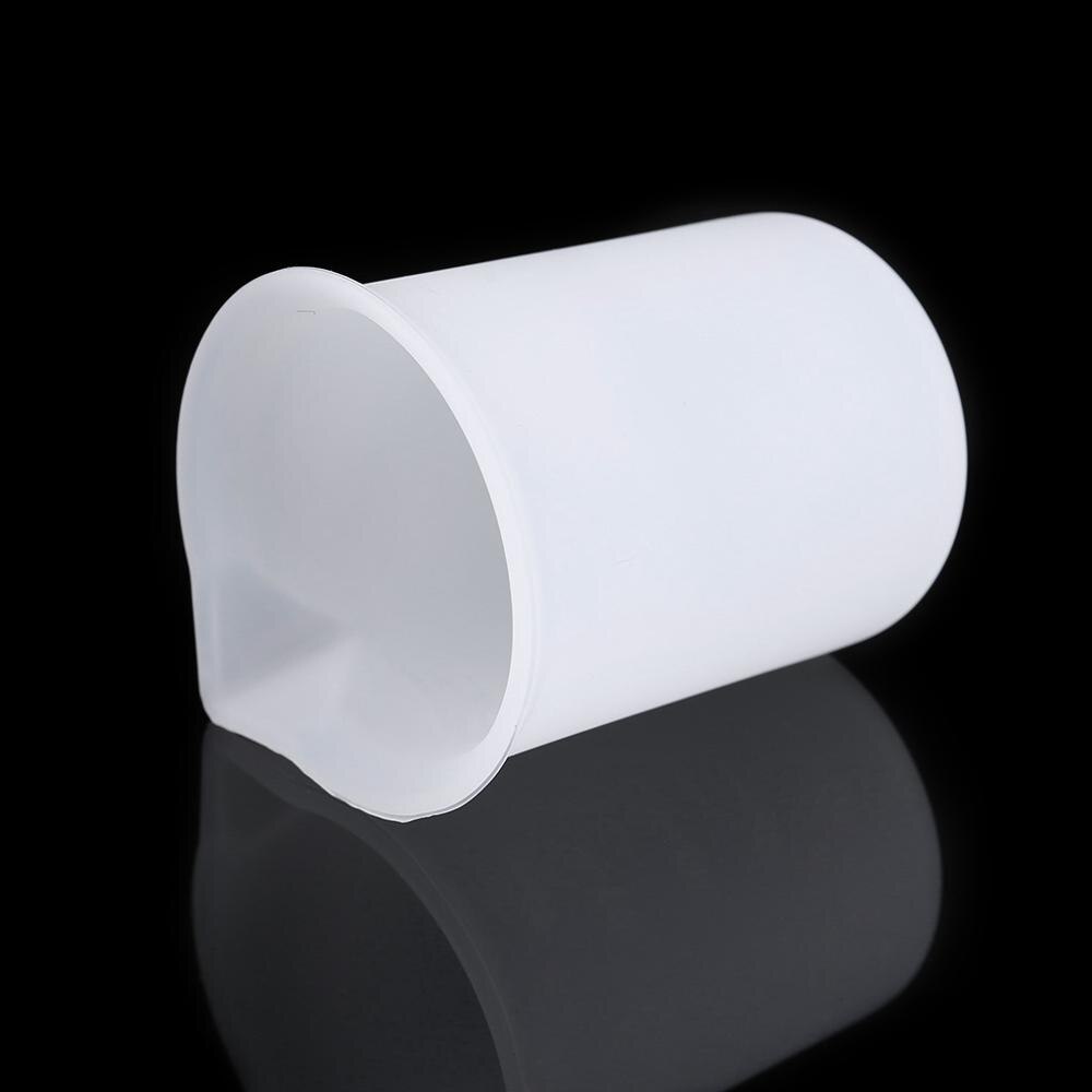 Reusable DIY 6pcs Silicone Nonstick Measuring Mixing Cups for Resin Glue Tools Cup Making Handmade Craft