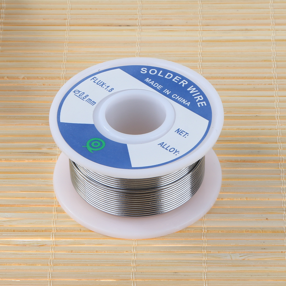 Lead-Free Tin Silver Solder Wire Flux 1.8 3% Silver 0.8mm Speaker DIY Material Solder Soldering Wire Roll