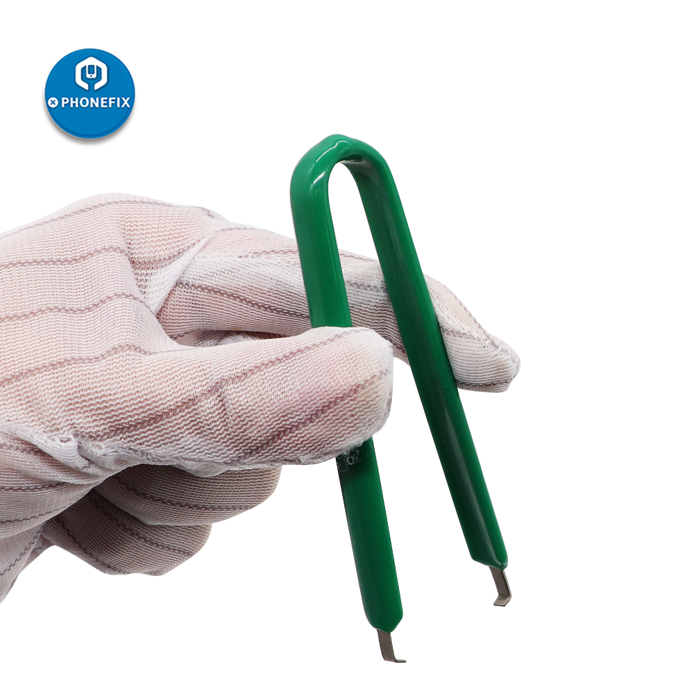 PHONEFIX Mobile Phone IC Chip Extractor BGA CPU NAND Removal Tool Kit Component Grabber for Electronic Part Grabber