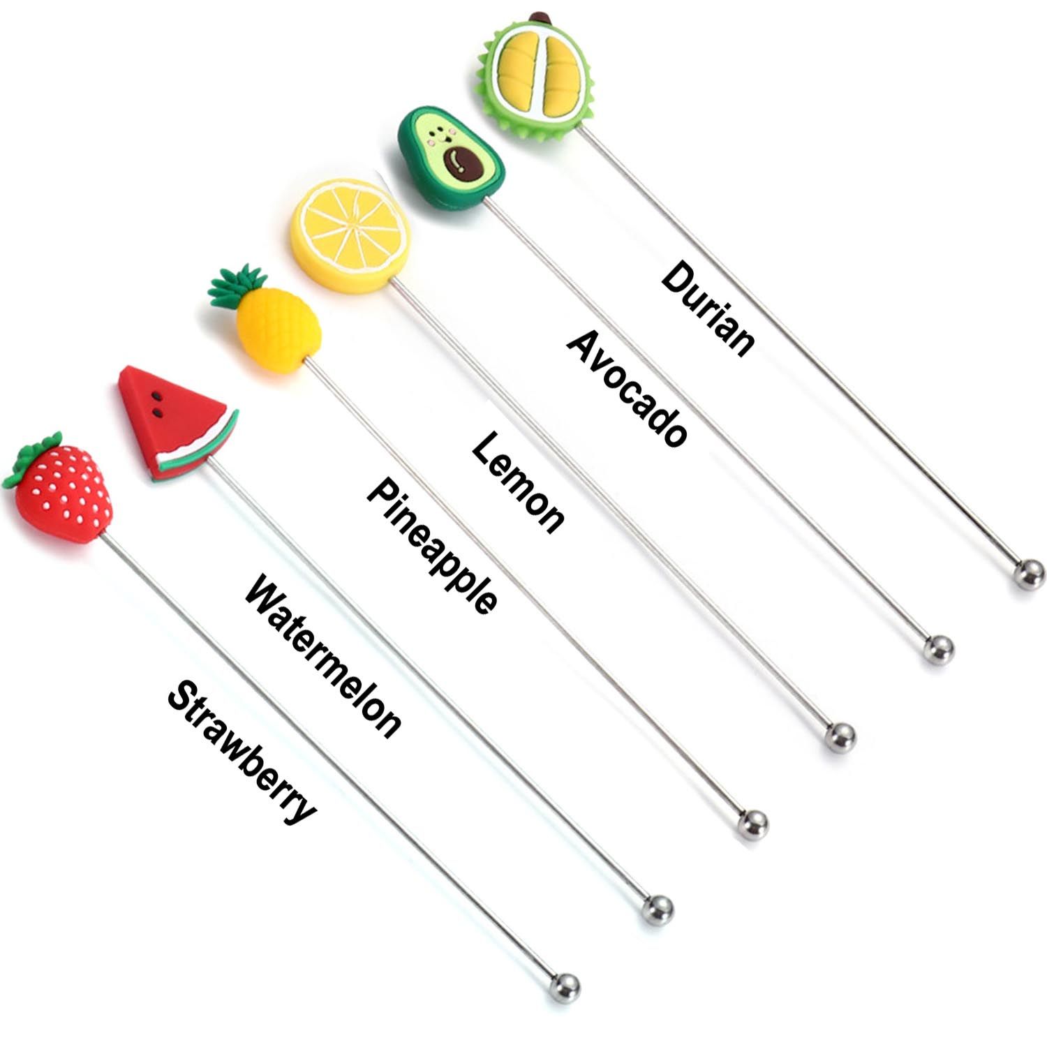 Cocktail Drink Stirring Sticks Straw Wine Glass Bar Swizzle Mixing Sticks Mixer Muddler for Restaurant Bar Party Cafe Bar Tools