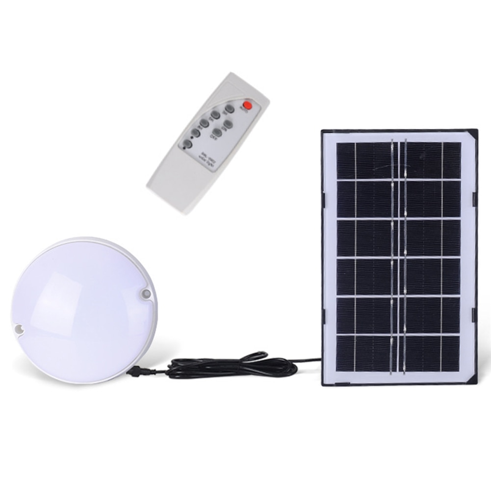 Indoor Lighting Remote Control 18w Modern Home Entrance Hallway Lamp Solar Powered Ceiling Light Dimmable Adjustable Decoration
