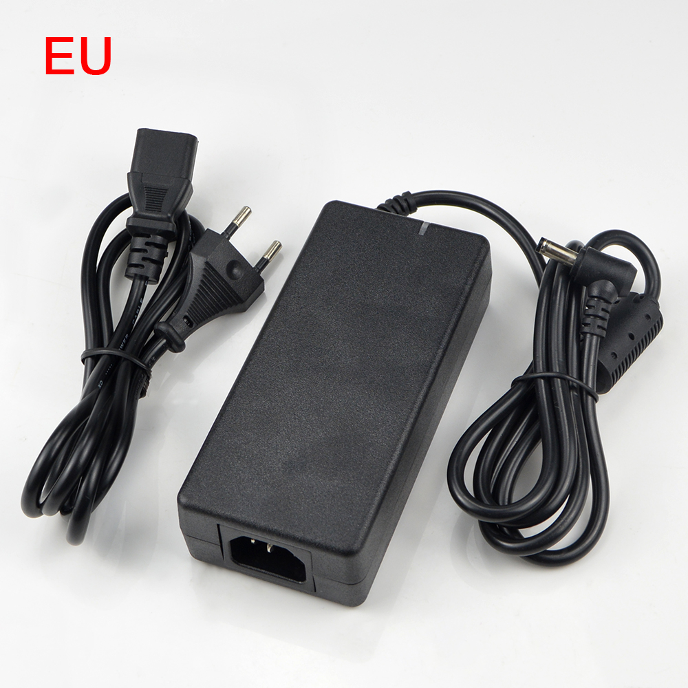 Virtalähde 12V 5A EU-pistoke 100-240V AC - DC 5.5x2.1mm Sovitin CCTV-kameralle