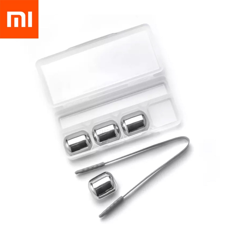 Xiaomi Mijia Circle Joy Ice Cube 304 Stainless Steel Washable Long-term Use Ice maker For Wine Corks Fruit Juice