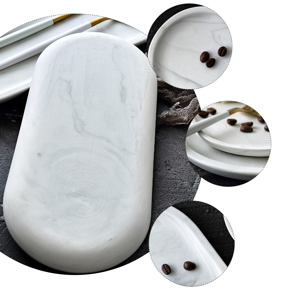 1pc Ceramic Plate Ceramic Food Plate Food Storage Plate Restaurant Tableware