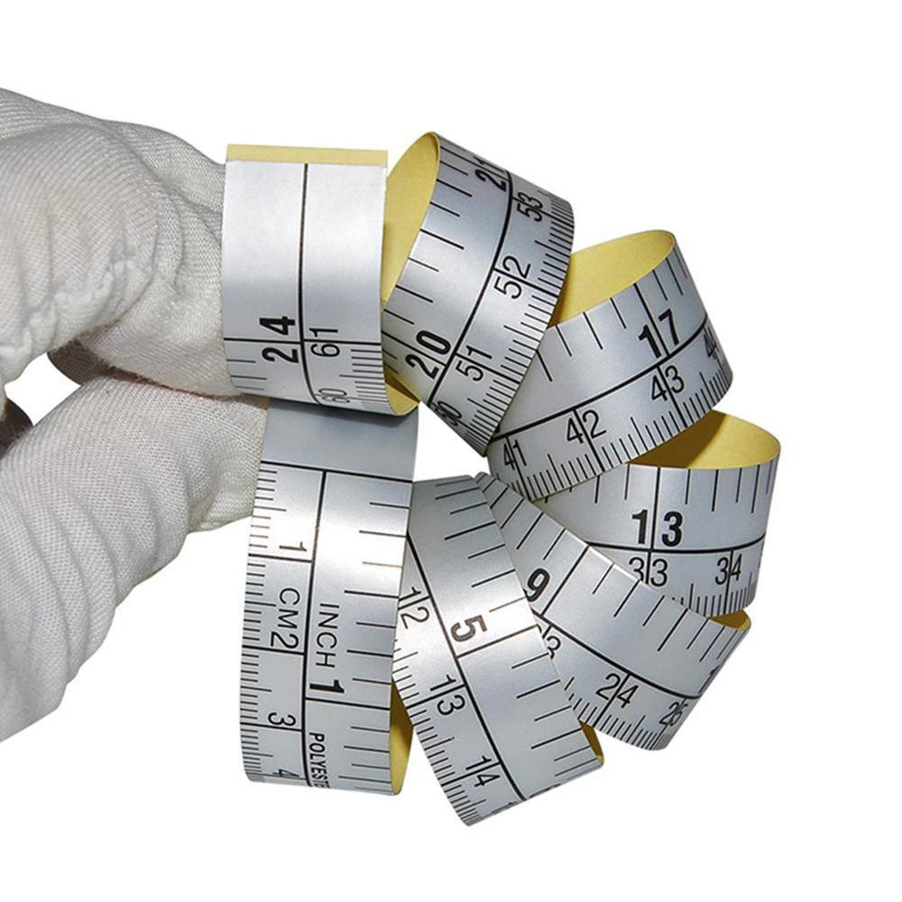 Metal Paper Sticker Logo Paste scale paper School Office 152cm&60inch,101cm&40inch,61cm&24inch,30cm&12inch Stationery Suppl Y9V4