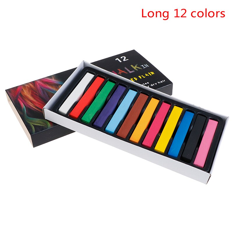 Tinte temporal para el cabello, pluma lavable, pasteles de salón, lavables: LG12
