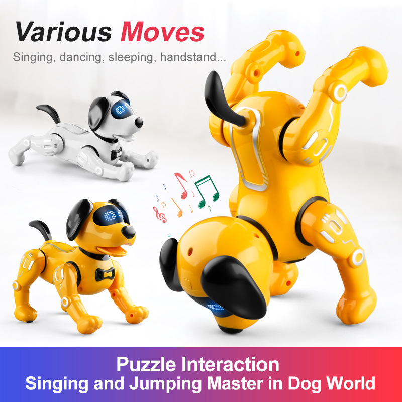 Intelligent Remote Control Robot Dog Early Education Children Programmable Handstand Demonstration Dog Birthday