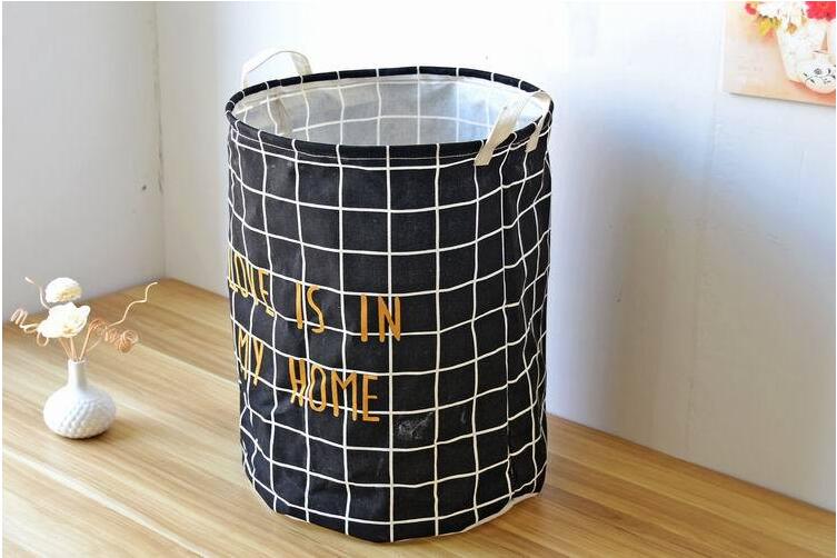 Opvouwbare wasmand, cartoon opbergmand voor speelgoed, linnen wasmand, diversen organizer, cesto ropa sucia, thuis opbergen: Kleur e