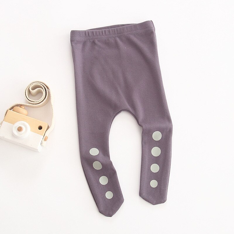 Leuke Geometrische Kids Meisjes Panty Panty Kous Katoen Kinderen Baby Boy Panty Kousen Peuter Panty Voor 0-1Y: Lavendel / 18m
