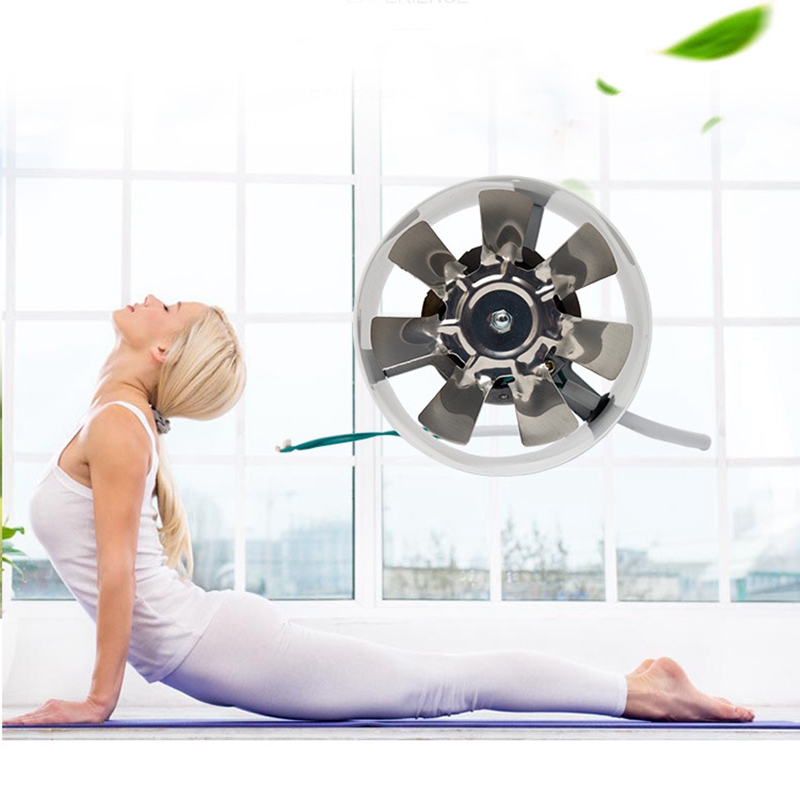 4 inch inline kanaalventilator luchtventilator metalen buisventilatie afzuigventilator mini-afzuiger badkamer toilet wandventilator kanaalventilator toegang