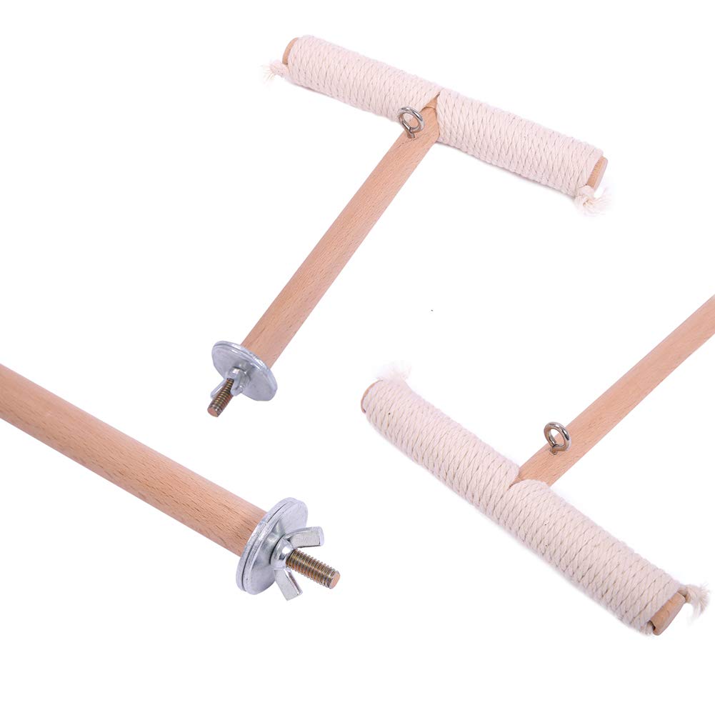 Parrot Birdcage Top T Perches Training Play Stand Bird Cage Platform Play Gym Accessories