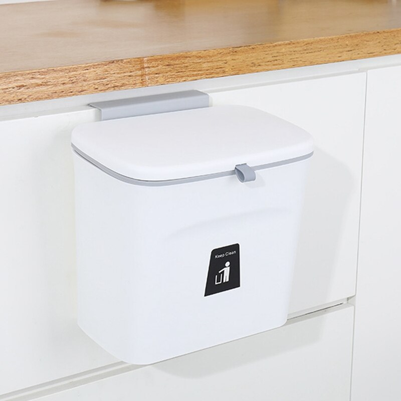 Kitchen Trash Can,Waste Bin/Garbage Cans/Recycle Rubbish Bin For Kitchen,Dustbin Garbage Bin/Trash Bin,7L