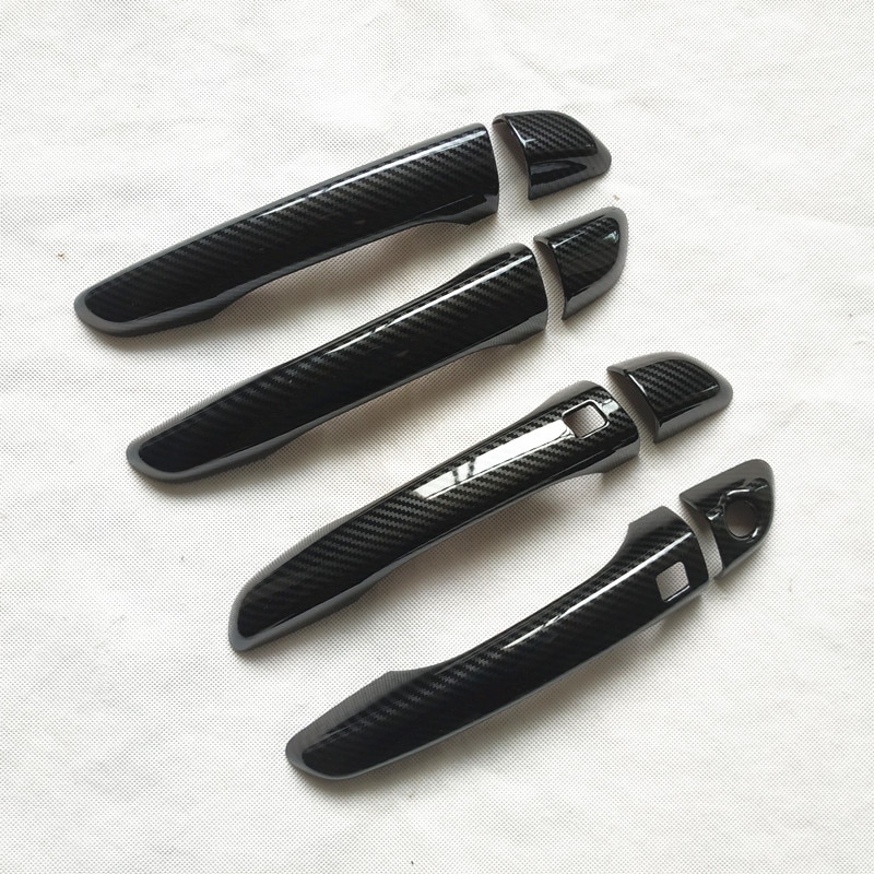 For Hyundai i30 PD III MK3 Accessories Door Handle Cover trim handles covers plastic Imitation carbon fiber