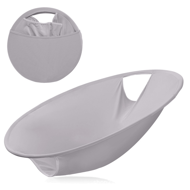 Skittentøyskurv sammenleggbar bærbar pop-opp skittentøyskurv kurv med håndtak kleskurv til skittentøy, vask og tørketrommel