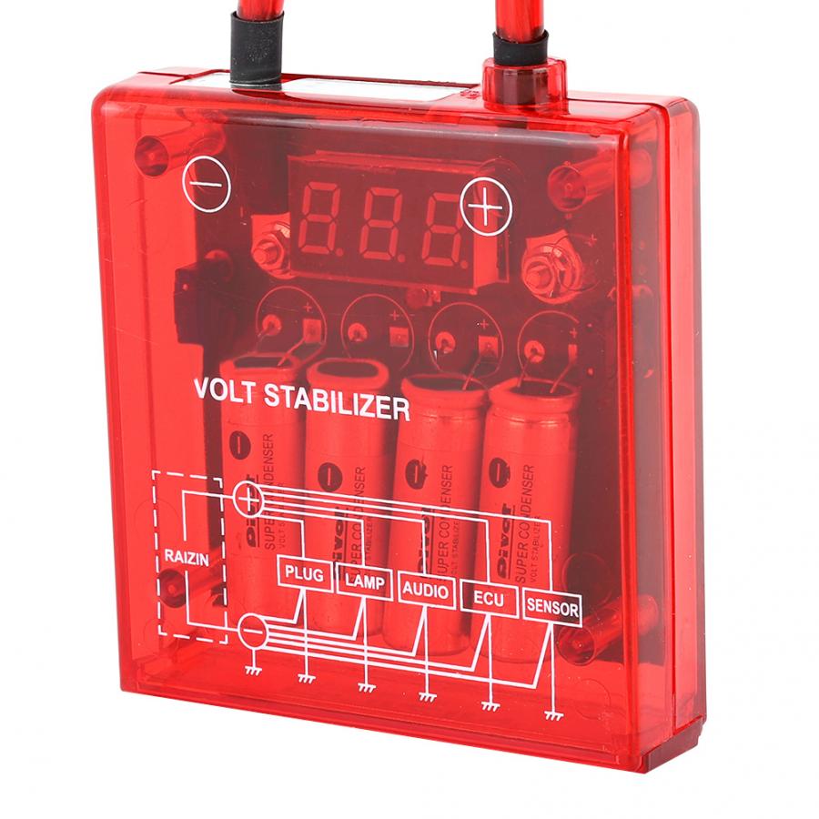 voltage stabilizer Car Engine Voltage Rectifier Regulator Voltage with Ground Wire Modification Accessory regulateur