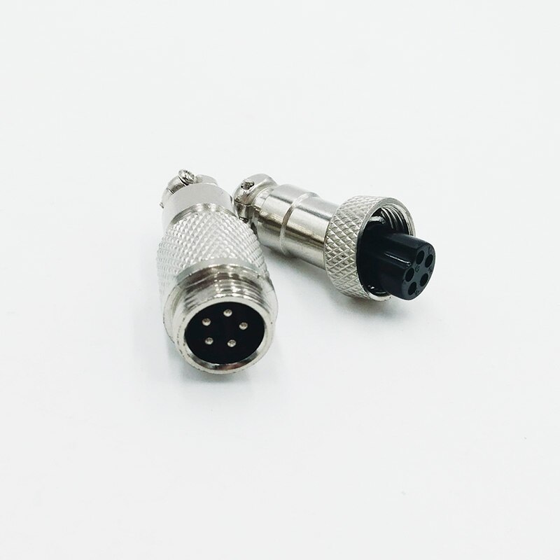 GX12 Aviation connector push pull circular plug 2pin3pin4pin5pin6pin 5A 125v Male-Female M12 butt connectors