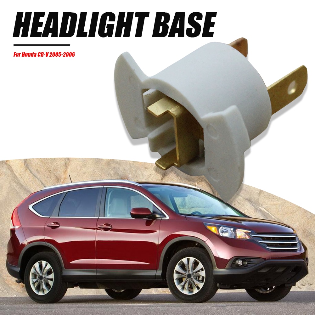 H1 Halogen Headlight Bulb Socket Installa Remove Convenient Simple Holder 33116SD4961 for Honda CR-V Prelude