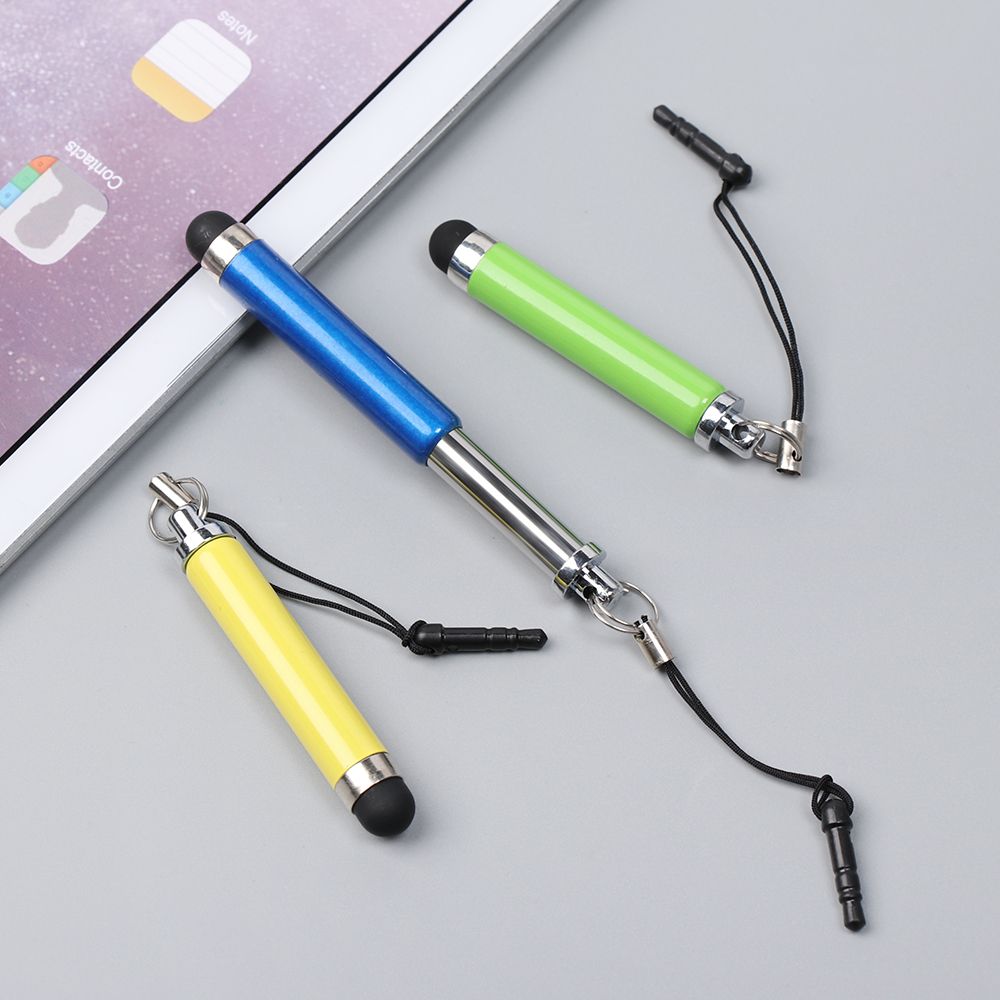 1Pc Intrekbaar Scherm Stylus Touch Pen Universele Hoge Precisie Stylus Potlood Mini Capacitieve Pen Voor Telefoon Pc Mobiele Telefoon
