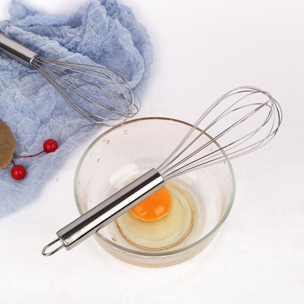 Manual Eggbeater Stainless Steel Anti-Slip Hand Holding Blender Baking Tools Cream egg whisk hand blender