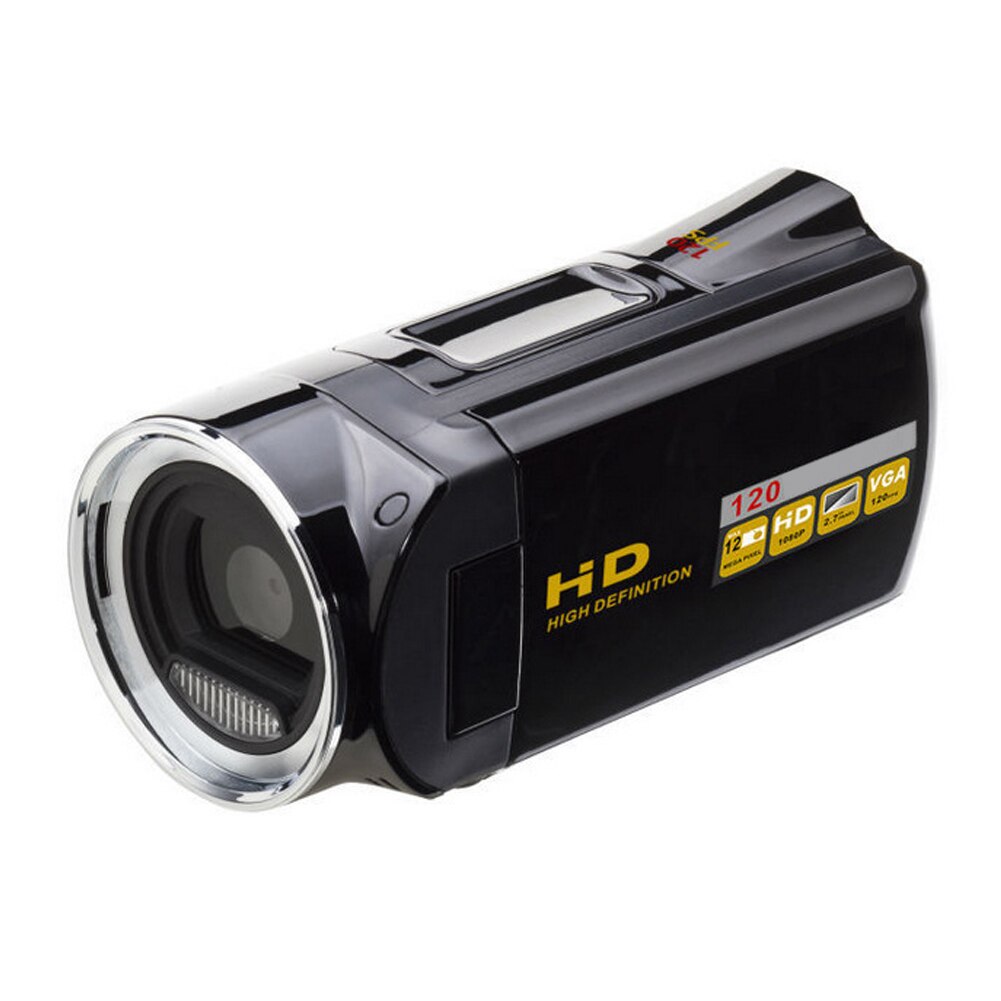 Completo hd 1080p câmera de vídeo casa 2.7 Polegada zoom da tela lcd 8x 270 graus rotação profissional digital filmadora gravador portátil