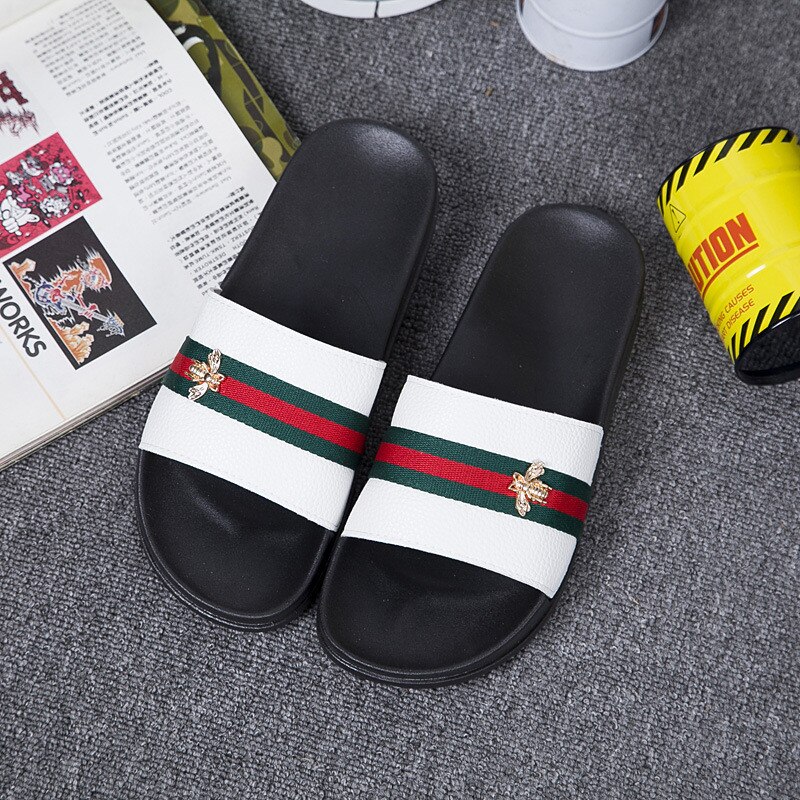 Sommer udendørs plus size rutsjebaner til mænd lejligheder sandaler kvinder mærke flip-flop unisex brusetøfler aqua sko