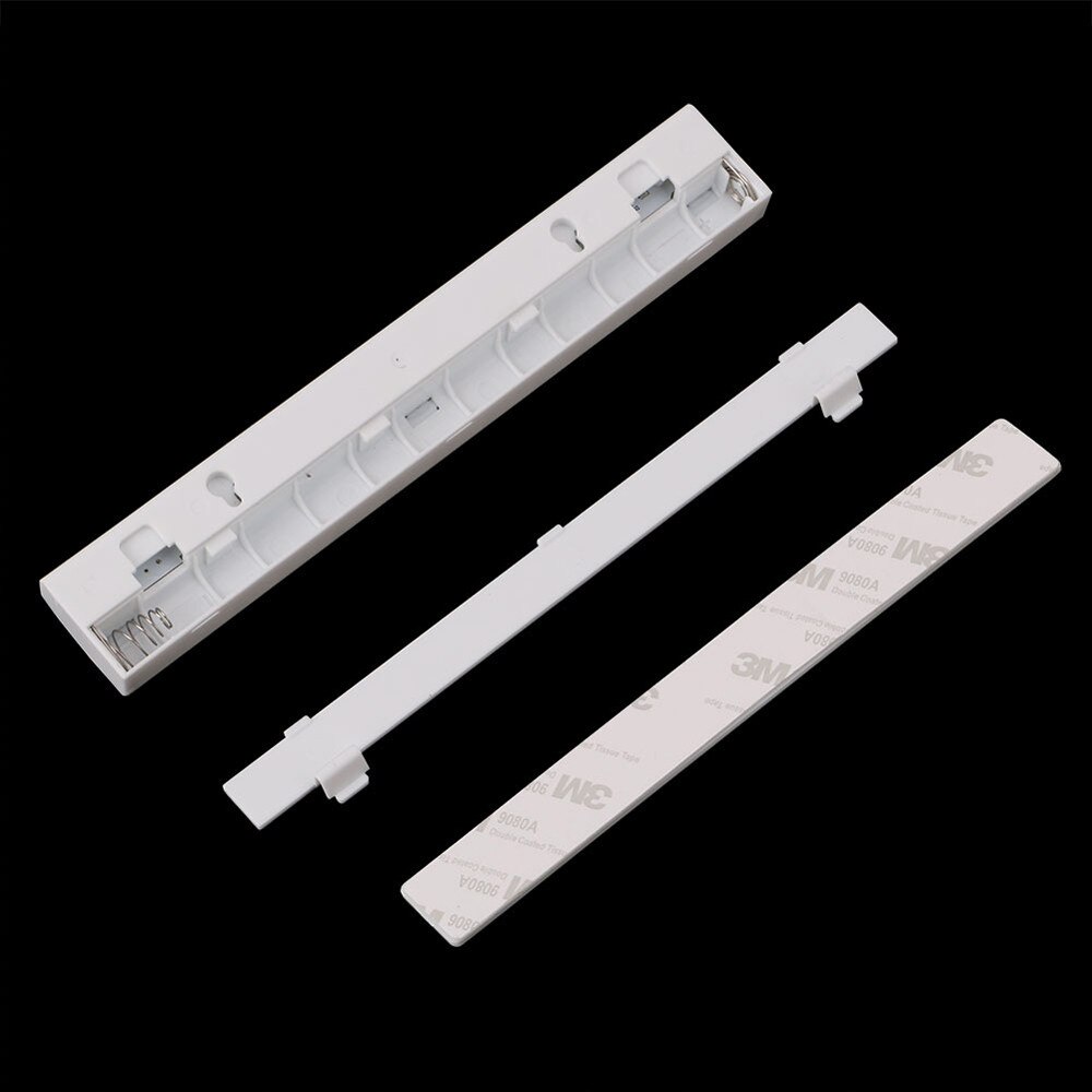 10 LED PIR Under Cabinet Light Battery Motion Motion Sensor Closet Lights Lamp Brightness Backlight Cabinet Wardrobes Draw#45