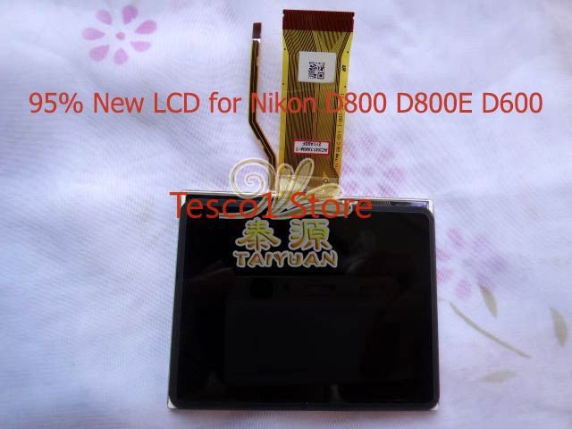 95% LCD Screen Display For Nikon D800 D800E D600 D610 D4 with Backlight+Outer Screen