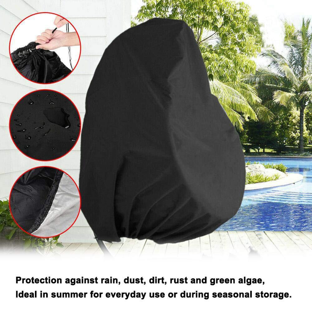 Ao ar livre pendurado ovo cadeira capa à prova dwaterproof água pára-sol pátio cadeira poeira capa de chuva protetor swing chair cover uv capa protetora