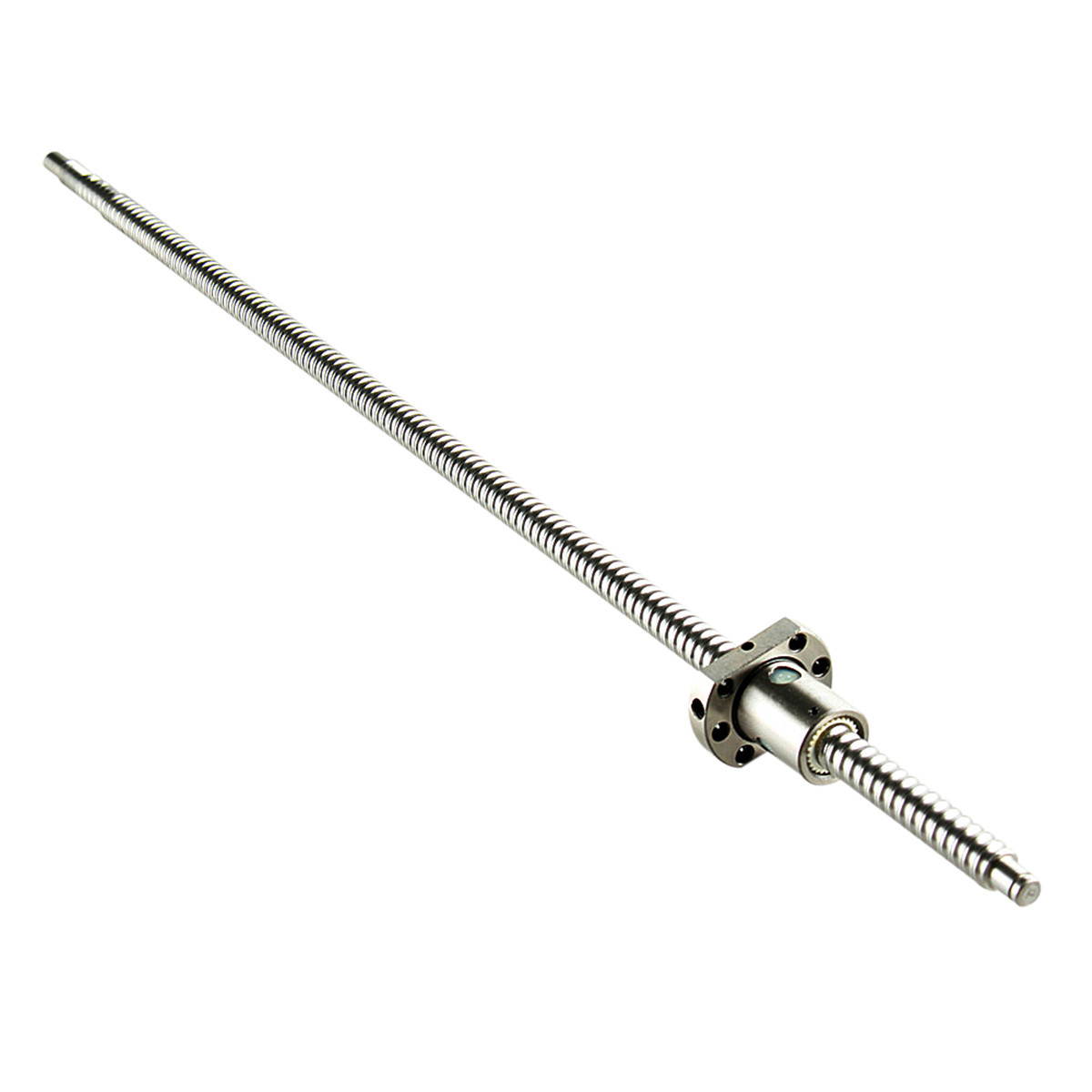 Ballscew SFU1605-150mm 200 300 500 600 800 1000 1500 2000 2500 mm C7 Vis À Billes Avec Écrou À Bille Simple FK/FF12 Bout Usiné CNC