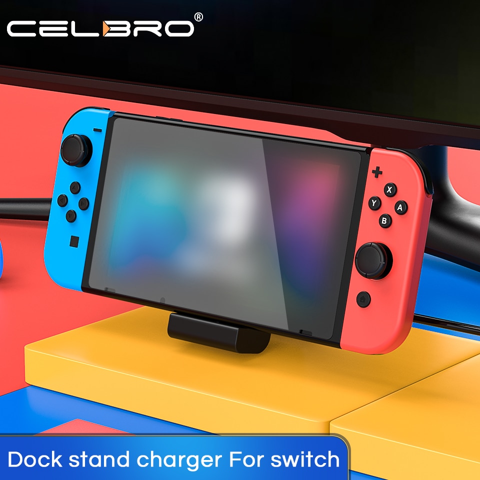 Usb C Dock Station Charger for Nintendo Switch Console Charging Dock Soporte for Nitendo NS NX Swich Stand Consola Charge Base