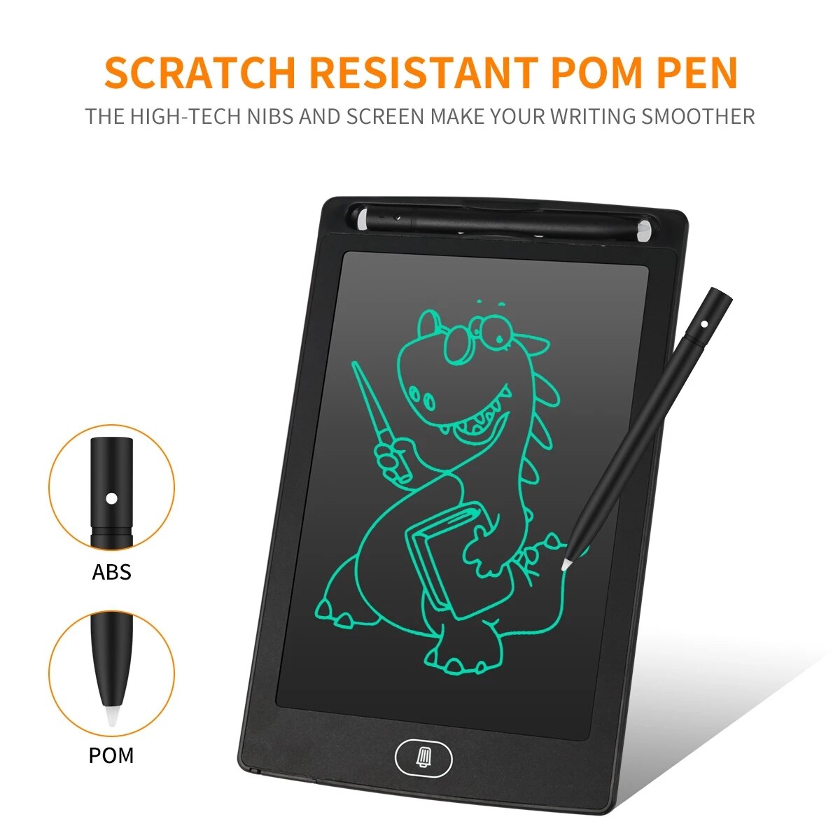 Digital LCD Writing Tablet with Thick pen 8.5 Inch Graphic Drawing Tablets Electronic Handwriting Pad Paint Board for Child