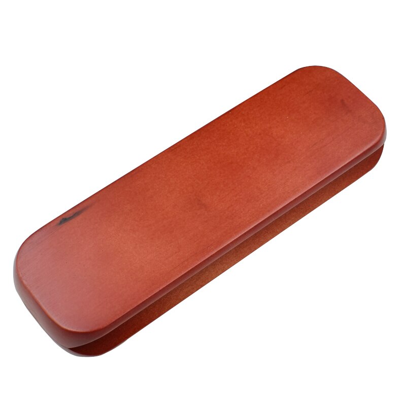 Estuche de madera natural para bolígrafos, caja de almacenamiento hecha a mano para bolígrafos, Material escolar y de oficina, Material de papelería