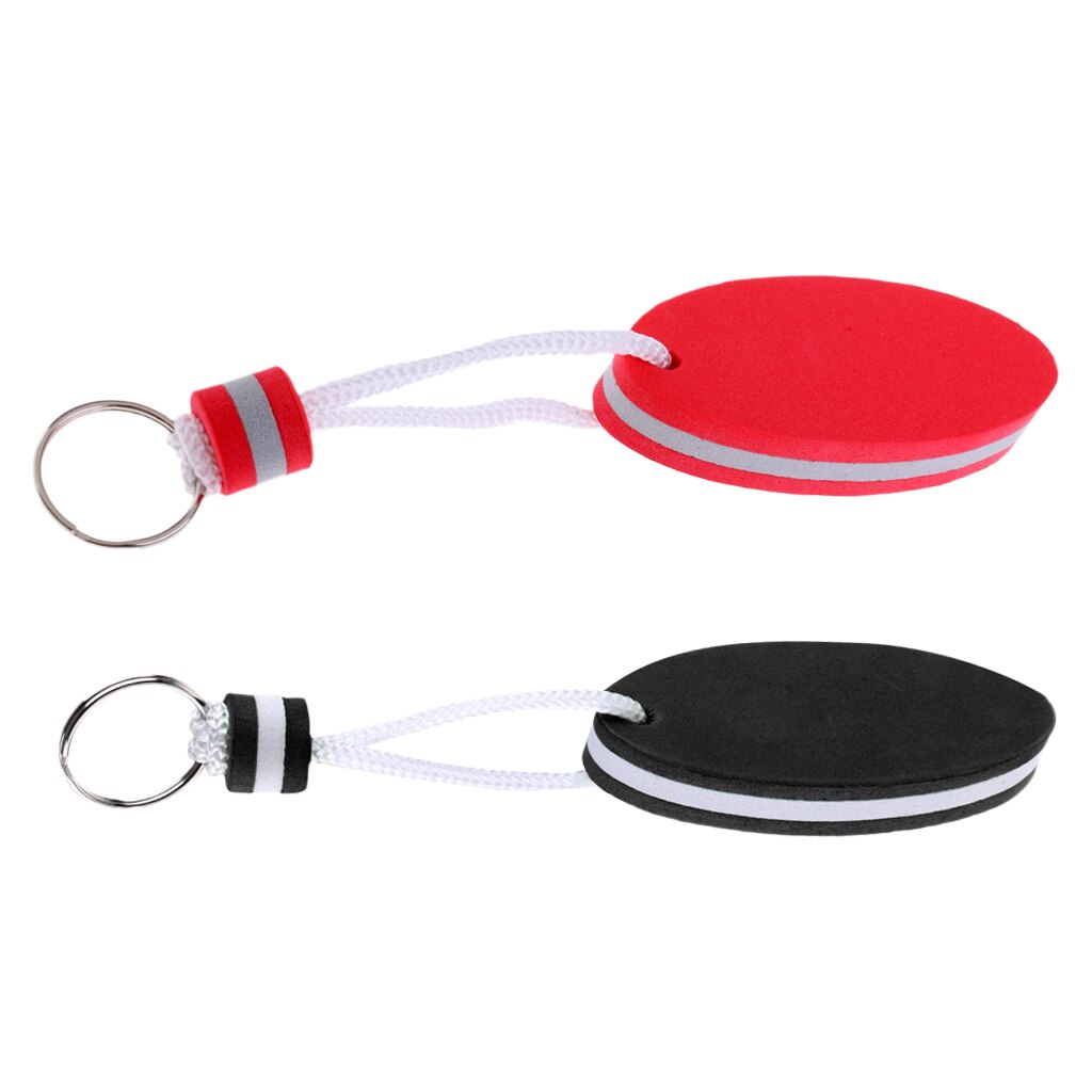 Set Van 2 Stuks Drijvende Eva Boot Sleutelhanger Marine Sleutelhanger Float Boei Varen Fob