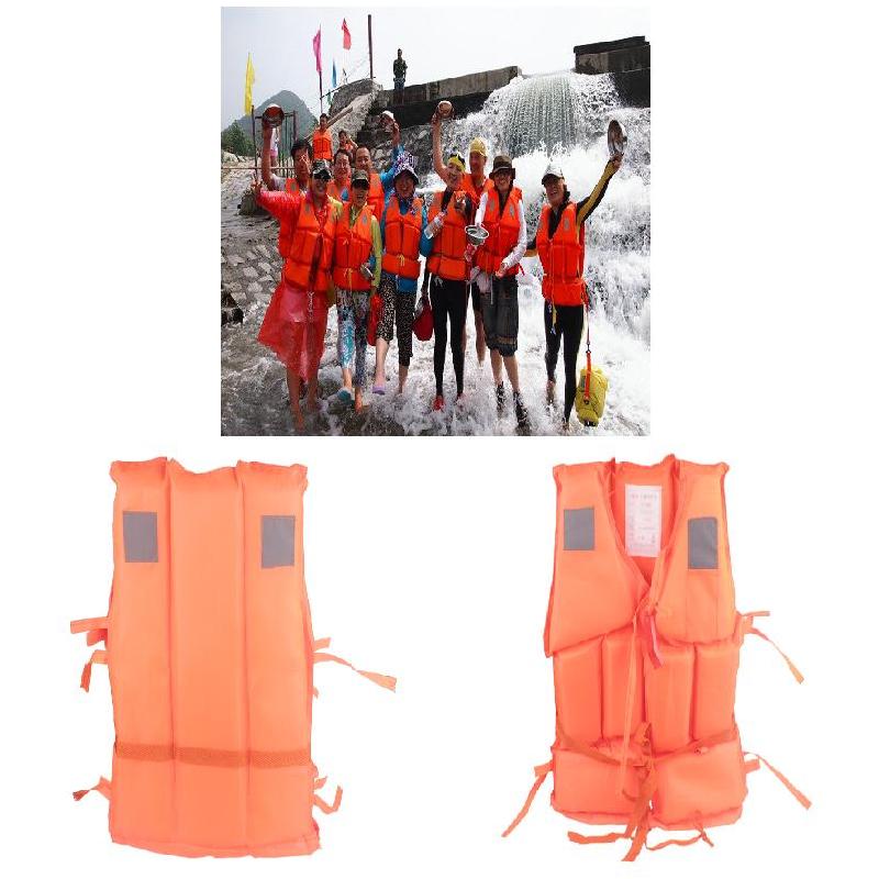 Professionele Preventie Flood Foam Zwemmen Reddingsvest Vest Met Fluitje YS-BUY