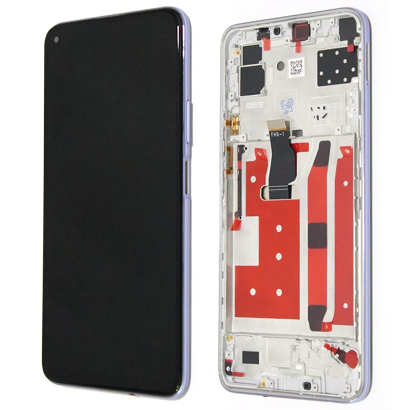 100% Originele 6.5 &quot;Display Voor Huawei P40 Lite 5G CDY-NX9A / N29A Lcd Touch Screen Digitizer Vergadering Vervanging onderdelen