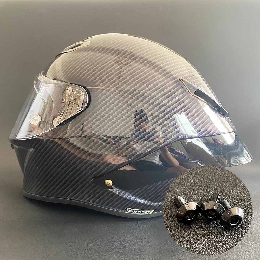 Akcesoria robić kasku spojler robić Pista GP R/GP RR pełna twarz kask motocyklowy i śruba spoilera