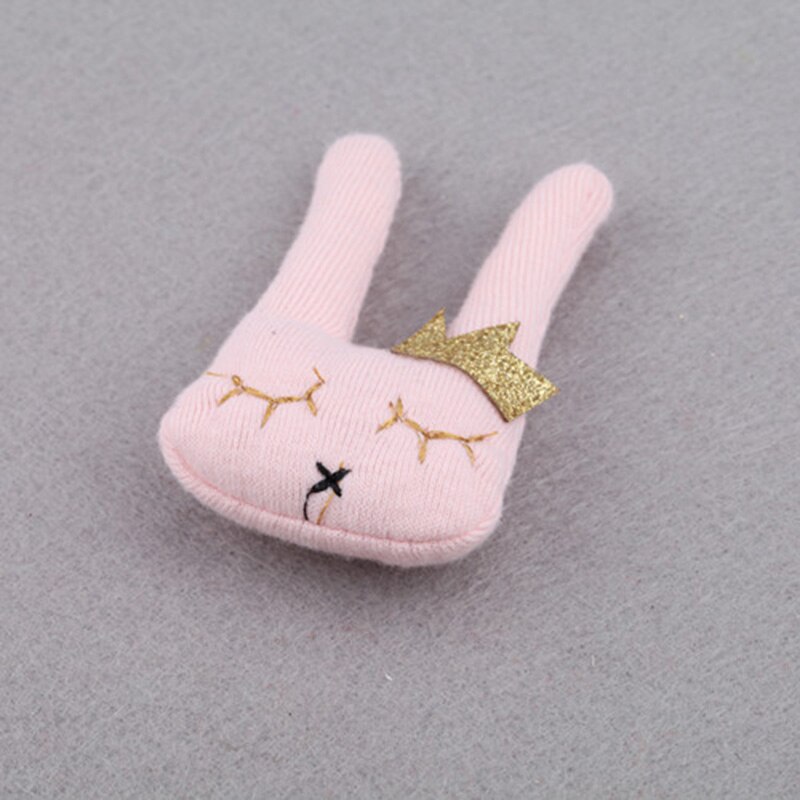 1Piece Cute Baby Girls Big Rabbit Hairpin Hair Barrettes Cartoon Kids Hair Clips Handmade Headwear Lovely Style Hair Accessories