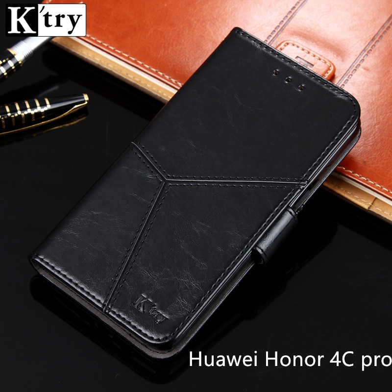 Huawei honor 4c pro case cover luxe lederen soft back silicon boek funda beschermen telefoon geval huawei honor 4c pro gevallen