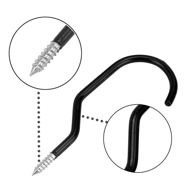 8pcs Bike Hook Heavy Duty Bike Hanger Bike Storage Hooks with 8pcs Bolts for Garage Wall and Ceiling