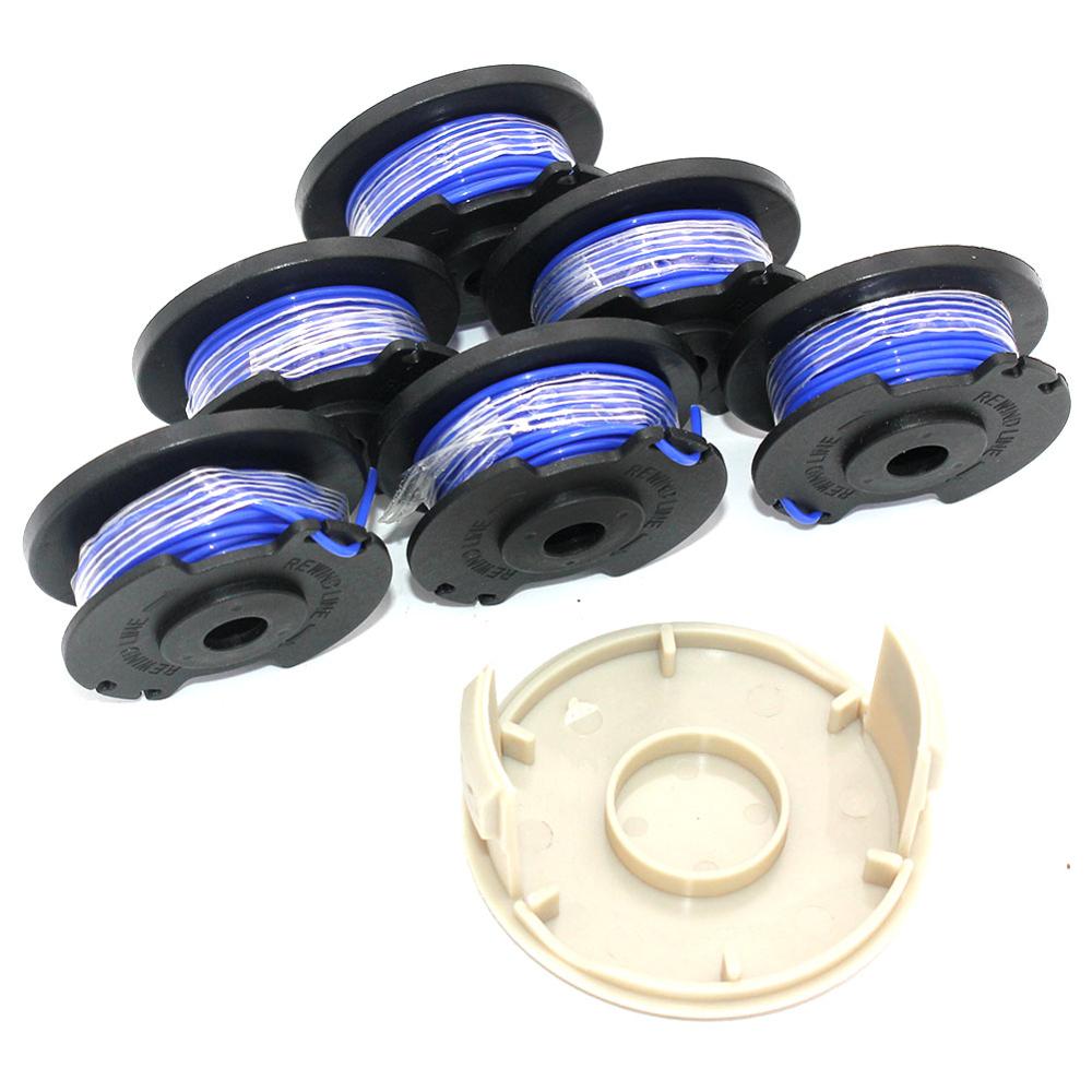 Spool String Trimmer Line with Cap for Ryobi OLT1825,OLT1825M LT1830H,OLT1831H OLT1831S, OLT1832,P2000,P2001,P2002,P2003,P2004