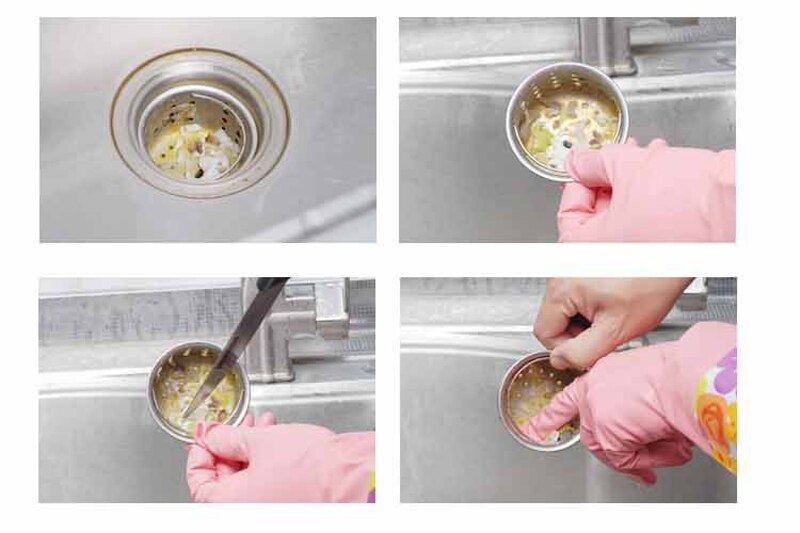 100Pcs Riool Water Filter Wegwerp Gootsteen Zeef Tas Douche Sink Haar Vuilnis Opslag Netje Voor Thuis Restaurant