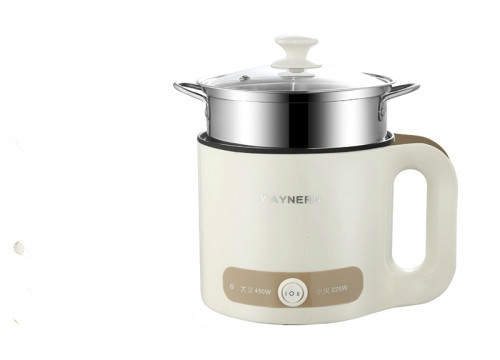 Multifunctional electric cooker, electric pot, small electric heating pot, household small electric cooker, noodle cooker: Mechanical steamer