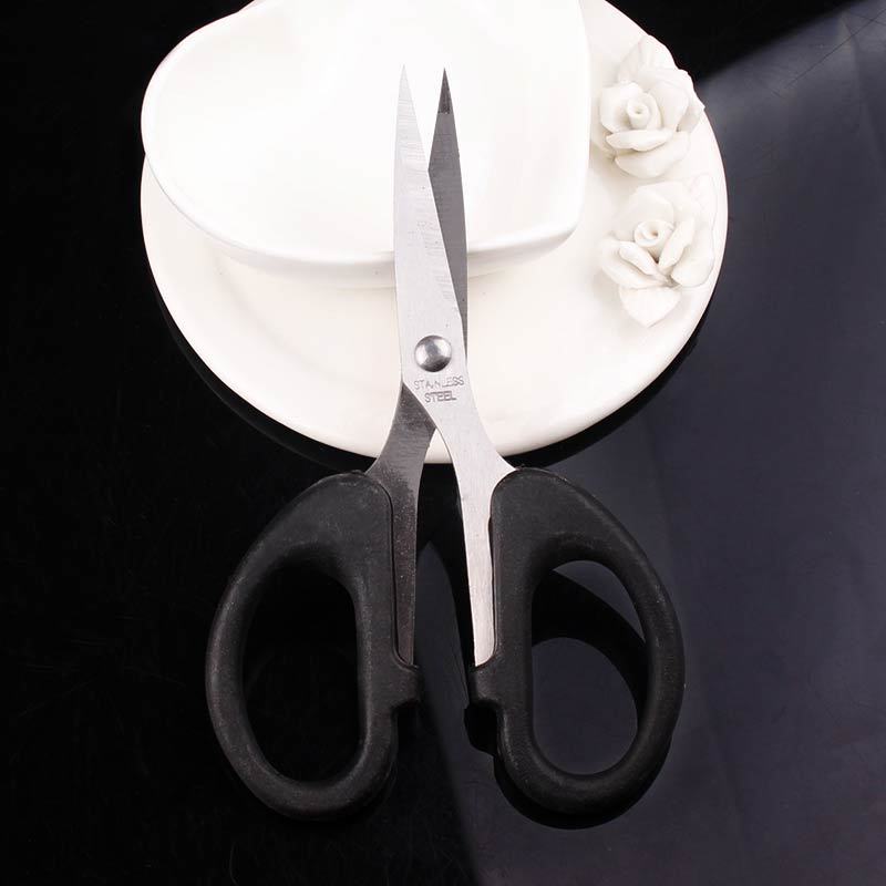 large Scissors Stainless Steel Household Scissors Sharp Shears Students DIY Scissor Tool Kitchen Dedicated School Office: JD051