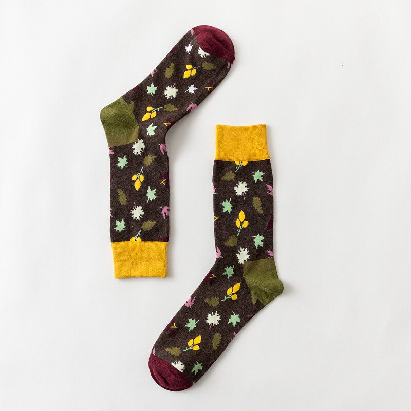 Cool estilo callejero de Harajuku Crazy Cartoon divertido mujeres Casual calcetines hombres cortos calcetines de hip hop hombres novedad feliz algodón colorido Socs