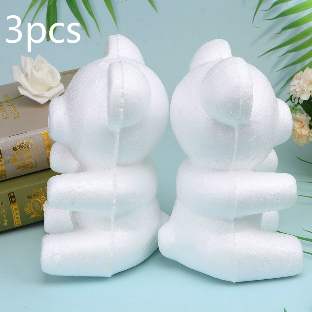 100 Pieces White Modelling Craft Polystyrene Foam Balls 25mm