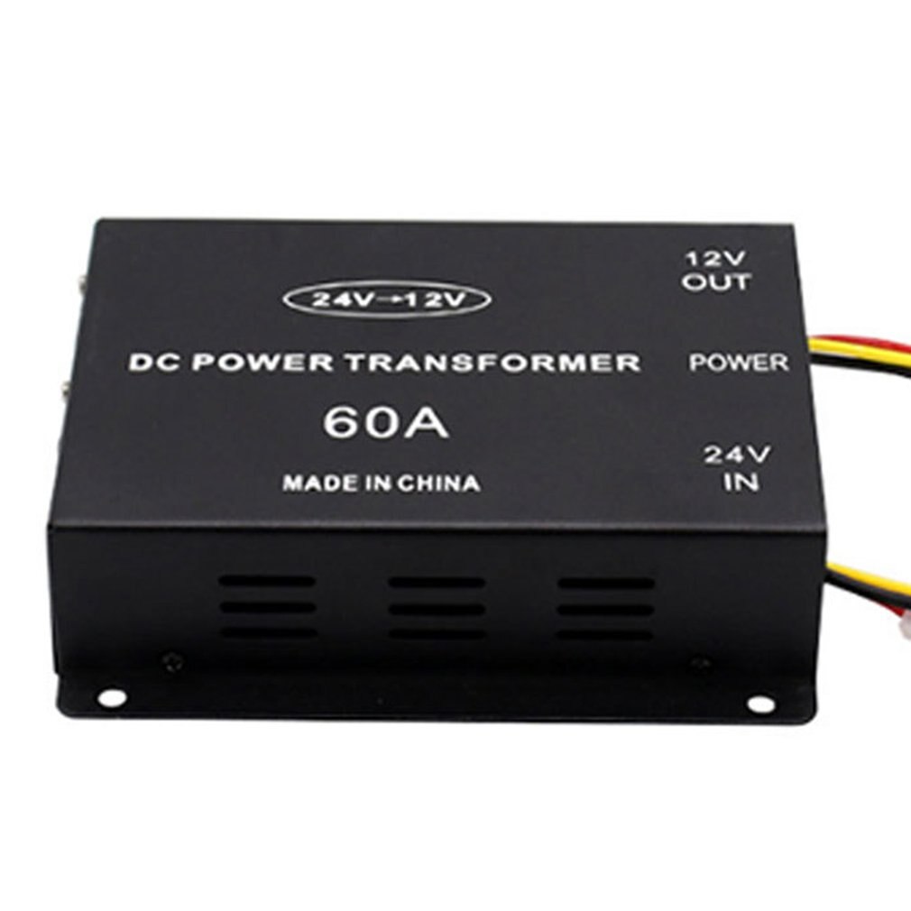 10A - 60A Auto Power Converter Auto Buck 24V Naar 12V Auto Omvormer Meerdere Bescherming Allerlei voertuigen En Schepen: 60A