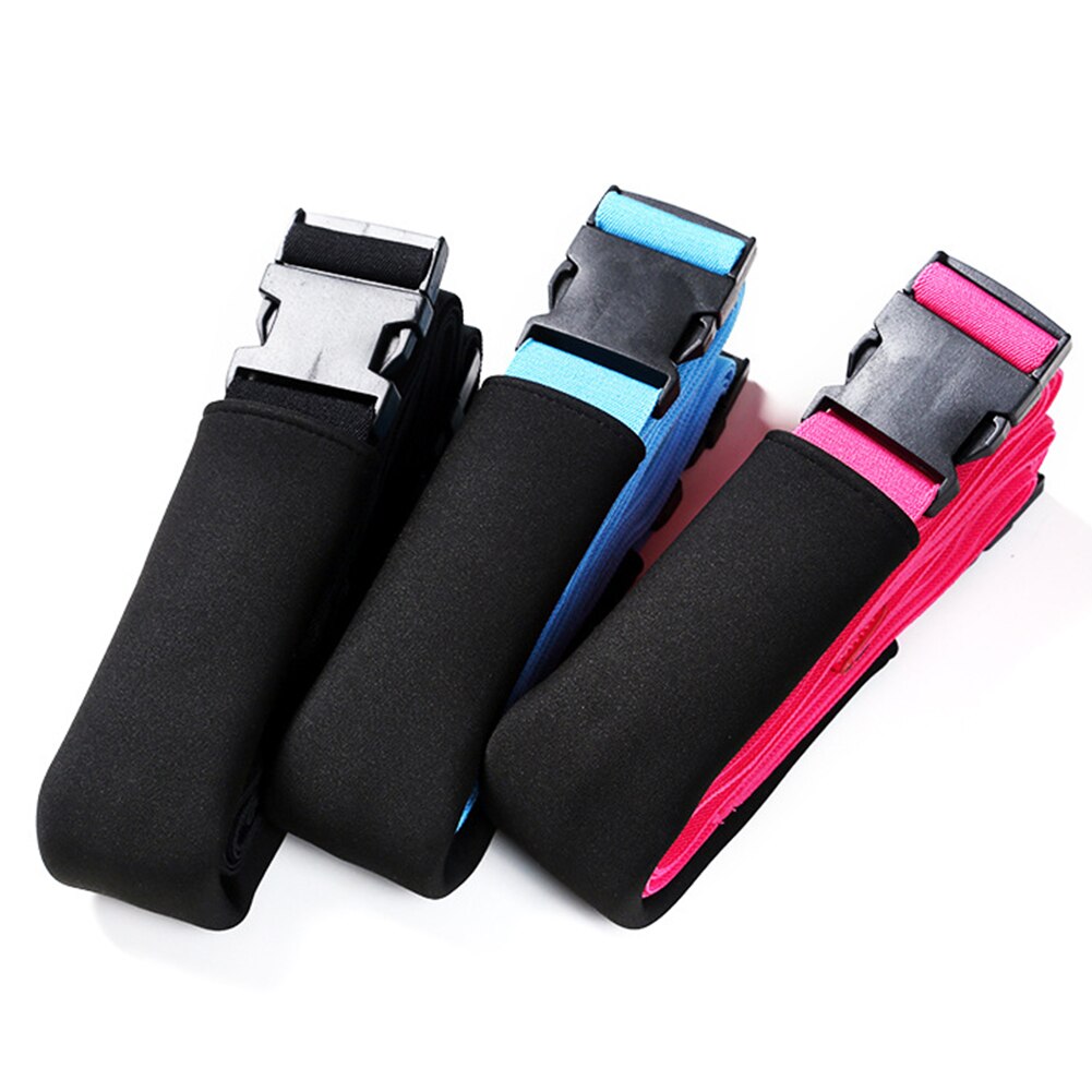 Stretch Splits Leg Yoga Belt Resistance Band Training Adjustable Length Portable Elastic Fabric Bodybuilding With Buckle Sports