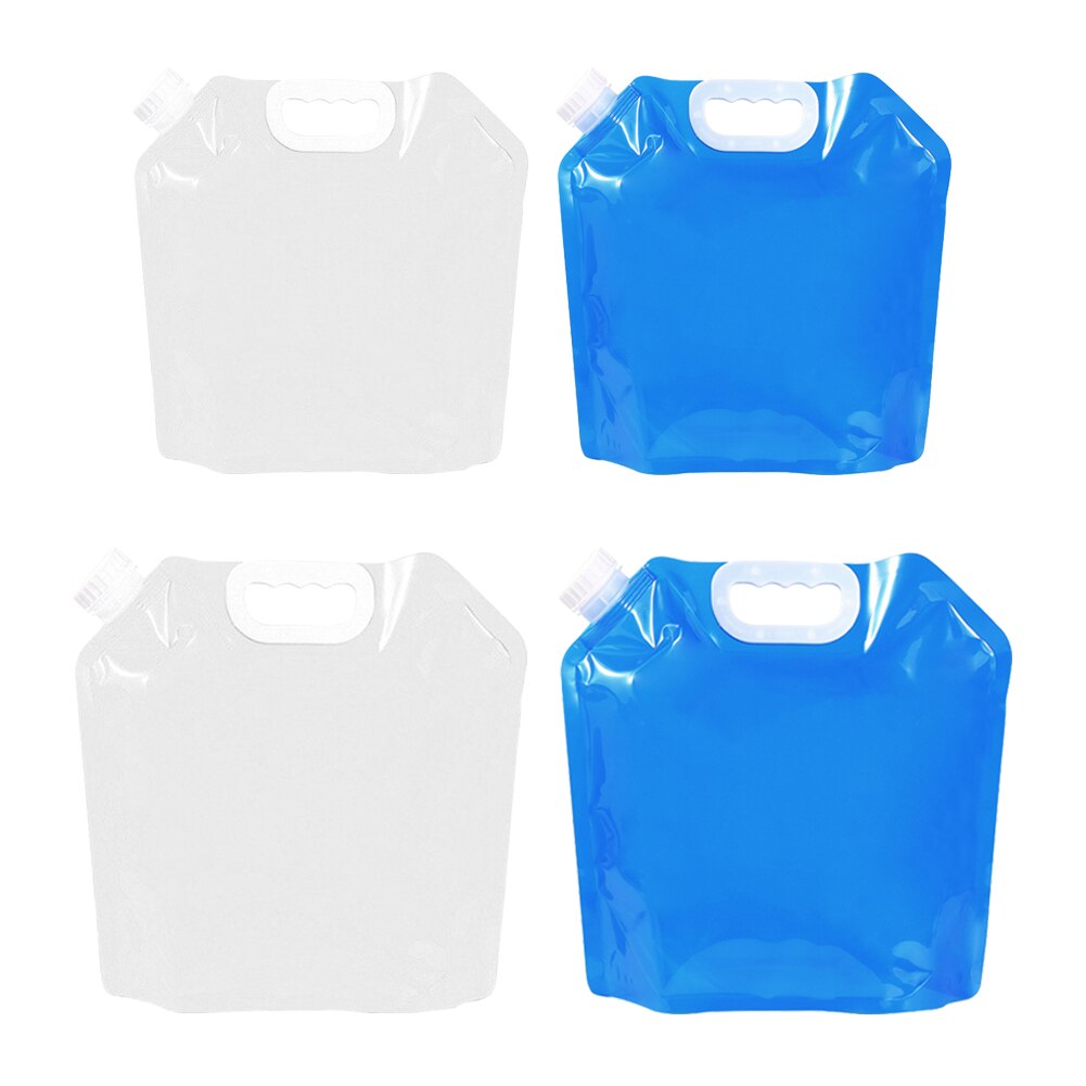 PE Faltbare Wasser Lagerung Container draussen Sport Picknick Camping Wandern Wasser Tasche Saft Lagerung Taschen Picknick Milch Wein Container